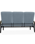 Belle Isle Cushion Three-Seat Sofa With MGP Arms