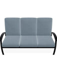 Belle Isle Cushion Three-Seat Sofa With MGP Arms