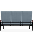 Belle Isle Cushion Three-Seat Sofa With MGP Arms