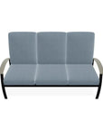 Belle Isle Cushion Three-Seat Sofa With MGP Arms