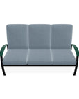 Belle Isle Cushion Three-Seat Sofa With MGP Arms