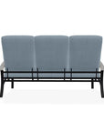 Belle Isle Cushion Three-Seat Sofa With MGP Arms