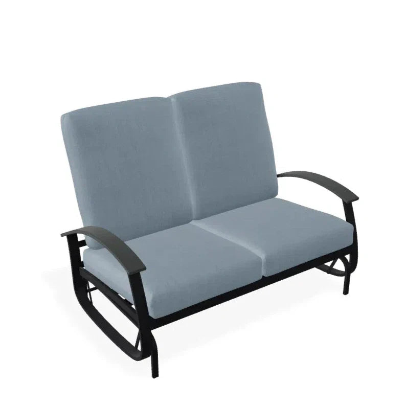 Belle Isle Cushion 2-Seat Glider With MGP Arms