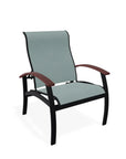 Belle Isle Supreme Swivel Rocker with Rustic Polymer Arms