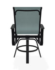 Belle Isle Hidden Motion Polymer Armed Chat Chair