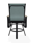 Belle Isle Hidden Motion Polymer Armed Chat Chair