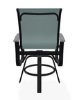 Belle Isle Sling Balcony Height Swivel MGP Arm Chair