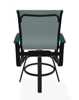 Belle Isle Hidden Motion Polymer Armed Chat Chair