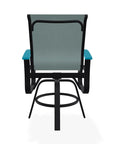 Belle Isle Hidden Motion Polymer Armed Chat Chair