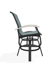 Belle Isle Sling Balcony Height Swivel MGP Arm Chair