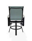 Belle Isle Sling Balcony Height Swivel MGP Arm Chair