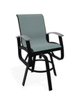 Belle Isle Sling Bar Height Swivel MGP Arm Chair