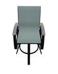 Belle Isle Sling Bar Height Swivel MGP Arm Chair