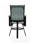 Belle Isle Sling Bar Height Swivel MGP Arm Chair