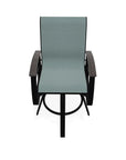 Belle Isle Sling Bar Height Swivel MGP Arm Chair