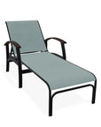 Belle Isle MGP Sling Four Position Lay-Flat Arms Chaise