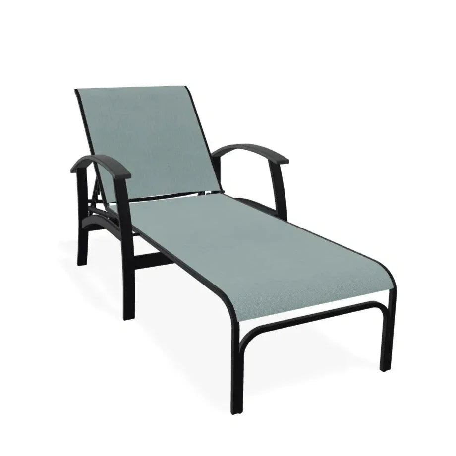 Belle Isle MGP Sling Four Position Lay-Flat Arms Chaise