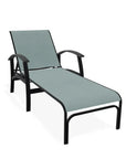 Belle Isle MGP Sling Four Position Lay-Flat Arms Chaise