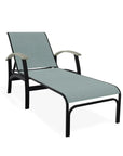 Belle Isle MGP Sling Four Position Lay-Flat Arms Chaise