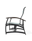 Belle Isle Multi-Position Rustic Polymer Armed Dining Chair