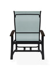 Belle Isle Multi-Position Rustic Polymer Armed Dining Chair