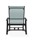 Belle Isle Multi-Position Rustic Polymer Armed Dining Chair