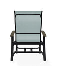 Belle Isle Multi-Position Rustic Polymer Armed Dining Chair