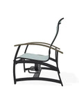 Belle Isle Multi-Position Rustic Polymer Armed Dining Chair