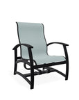 Belle Isle Multi-Position Rustic Polymer Armed Dining Chair