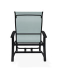 Belle Isle Multi-Position Rustic Polymer Armed Dining Chair