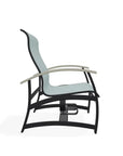 Belle Isle Multi-Position Rustic Polymer Armed Dining Chair