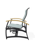 Belle Isle Hidden Motion MGP Armed Chat Chair