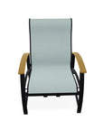 Belle Isle Hidden Motion MGP Armed Chat Chair