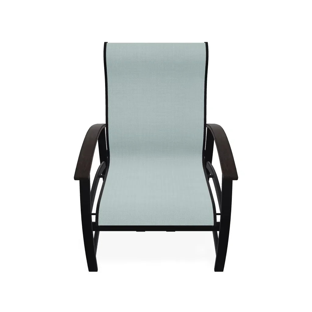 Belle Isle Hidden Motion MGP Armed Chat Chair