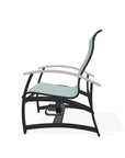 Belle Isle Multi-Position Rustic Polymer Armed Dining Chair