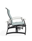 Belle Isle Hidden Motion MGP Armed Chat Chair