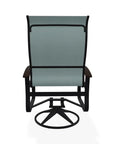 Belle Isle Swivel Rocker with Rustic Polymer Arms