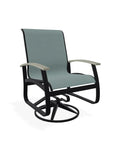 Belle Isle Sling Supreme Rustic Polymer Arm Chair