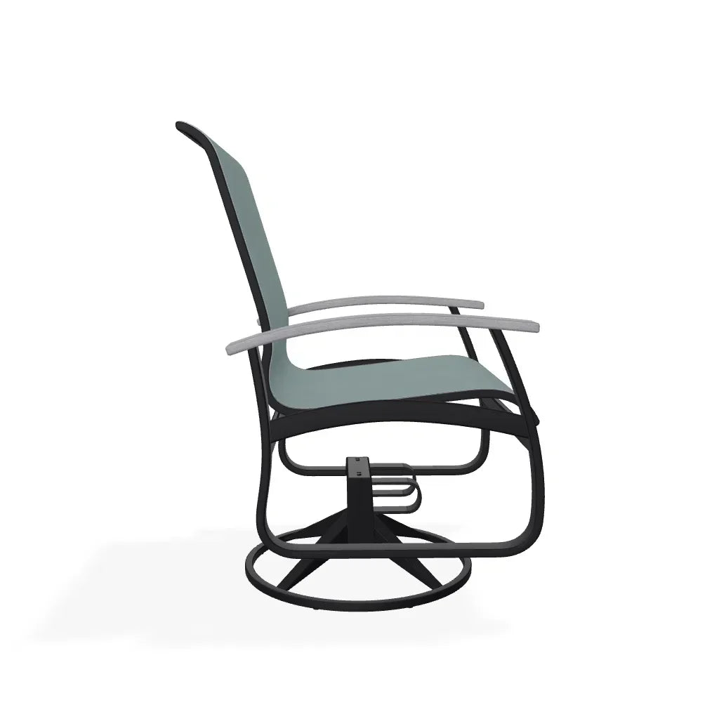 Belle Isle Sling Swivel Rocker with MGP Arms