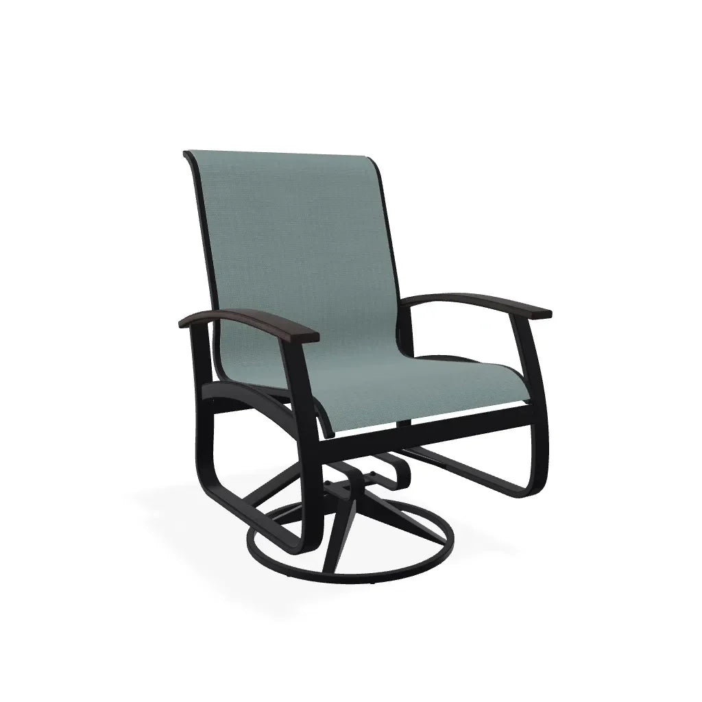 Belle Isle Sling Swivel Rocker with MGP Arms