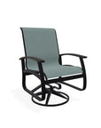 Belle Isle Sling Swivel Rocker with MGP Arms