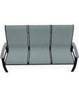 Belle Isle Sling Polymer Arms 3-Seat Sofa