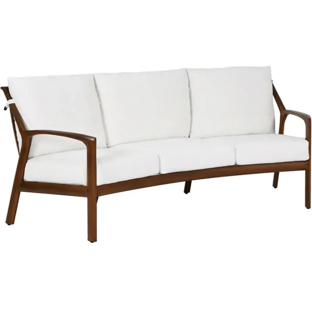 Castelle Berkeley Outdoor Couch Set With Table Set
