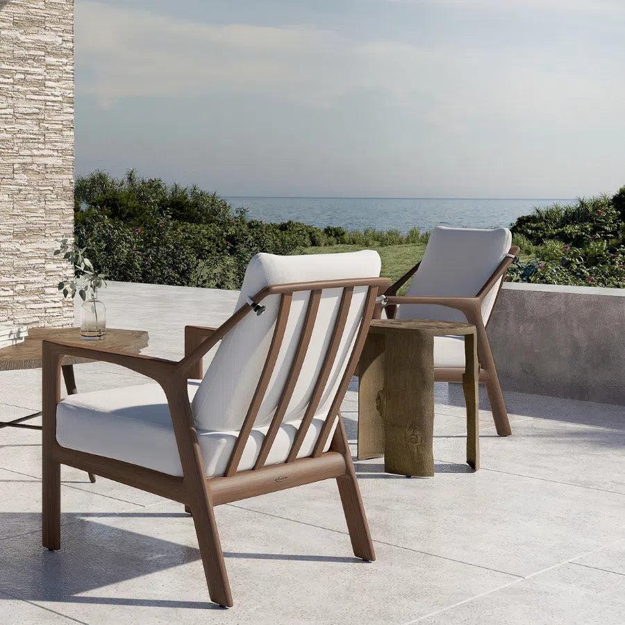 Castelle Berkeley Outdoor Couch Set With Table Set