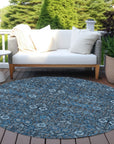 Addison Rugs Bohemian Blue Washable Indoor-Outdoor Rug
