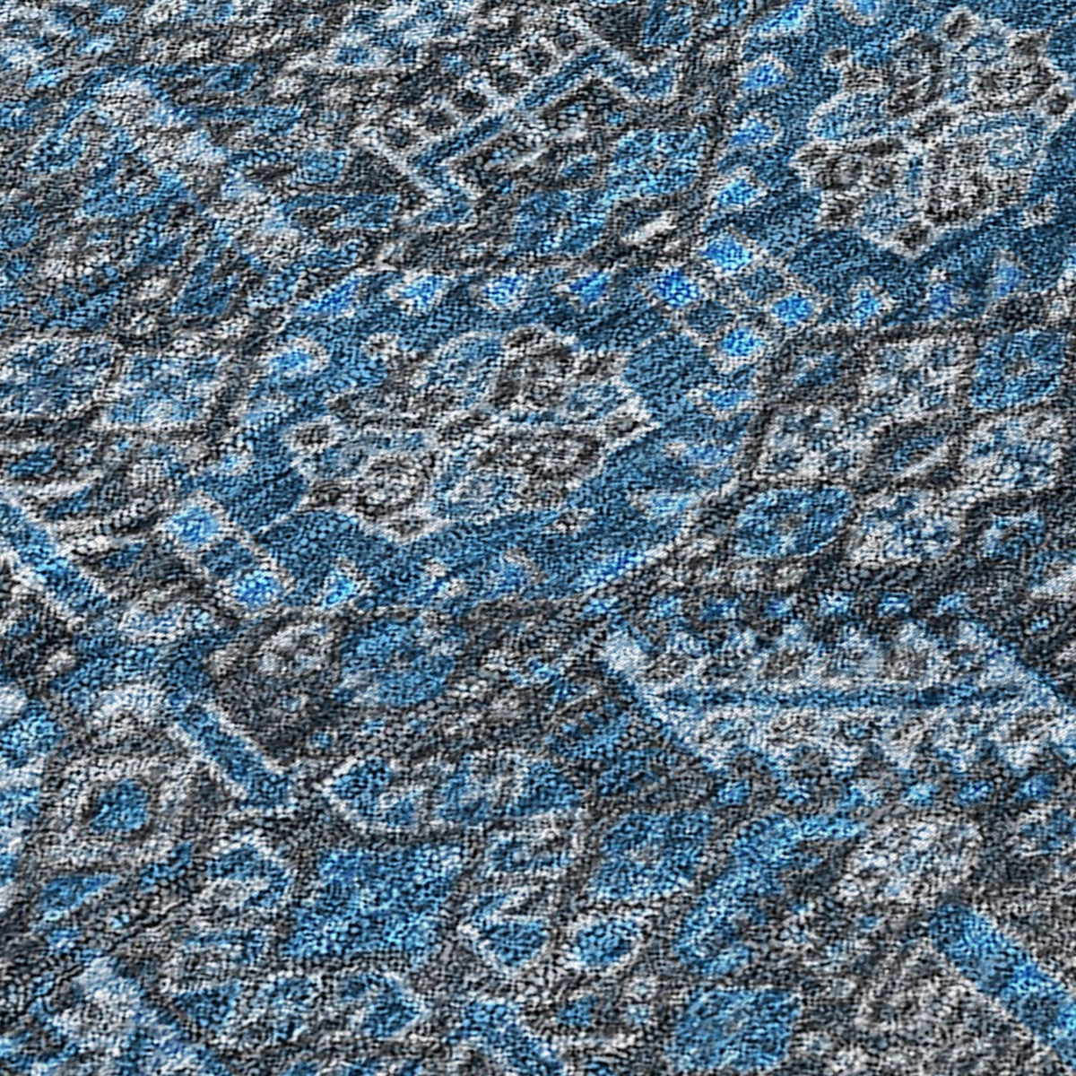 Addison Rugs Bohemian Blue Washable Indoor-Outdoor Rug