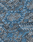 Addison Rugs Bohemian Blue Washable Indoor-Outdoor Rug