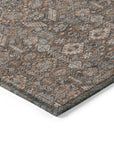 Addison Rugs Bohemian Brown Washable Indoor-Outdoor Rug