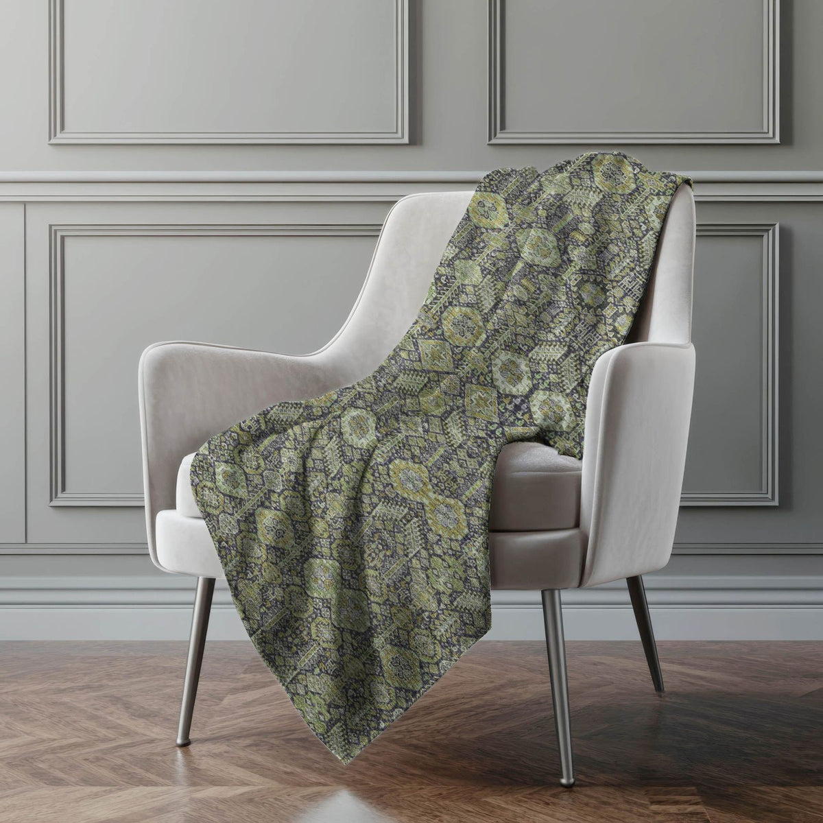 Addison Rugs Bohemian Green Washable Indoor-Outdoor Rug