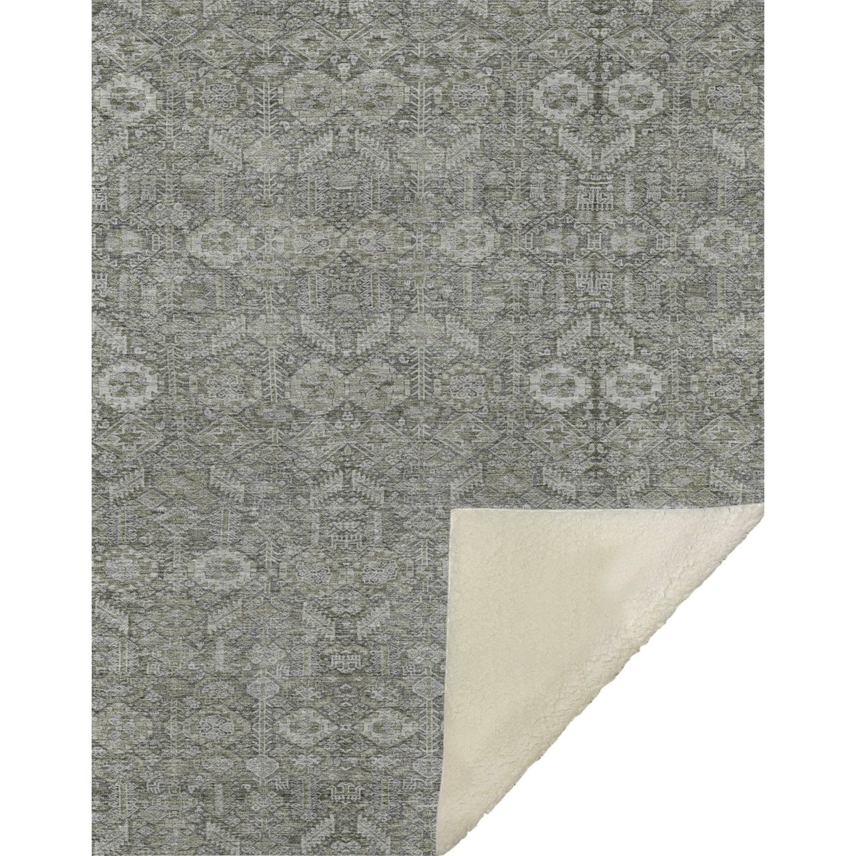 Addison Rugs Bohemian Grey Washable Indoor-Outdoor Rug